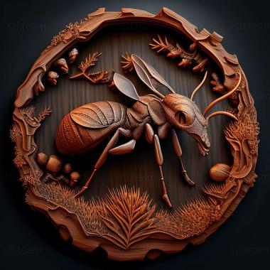 3D модель 3д модель муравья (STL)